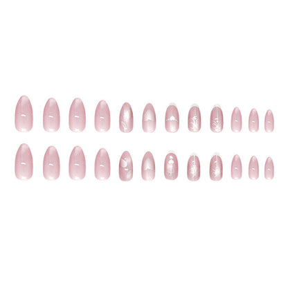Cat Eye Reflective Nails-1936- Free 24-pc Sticker Sheet included