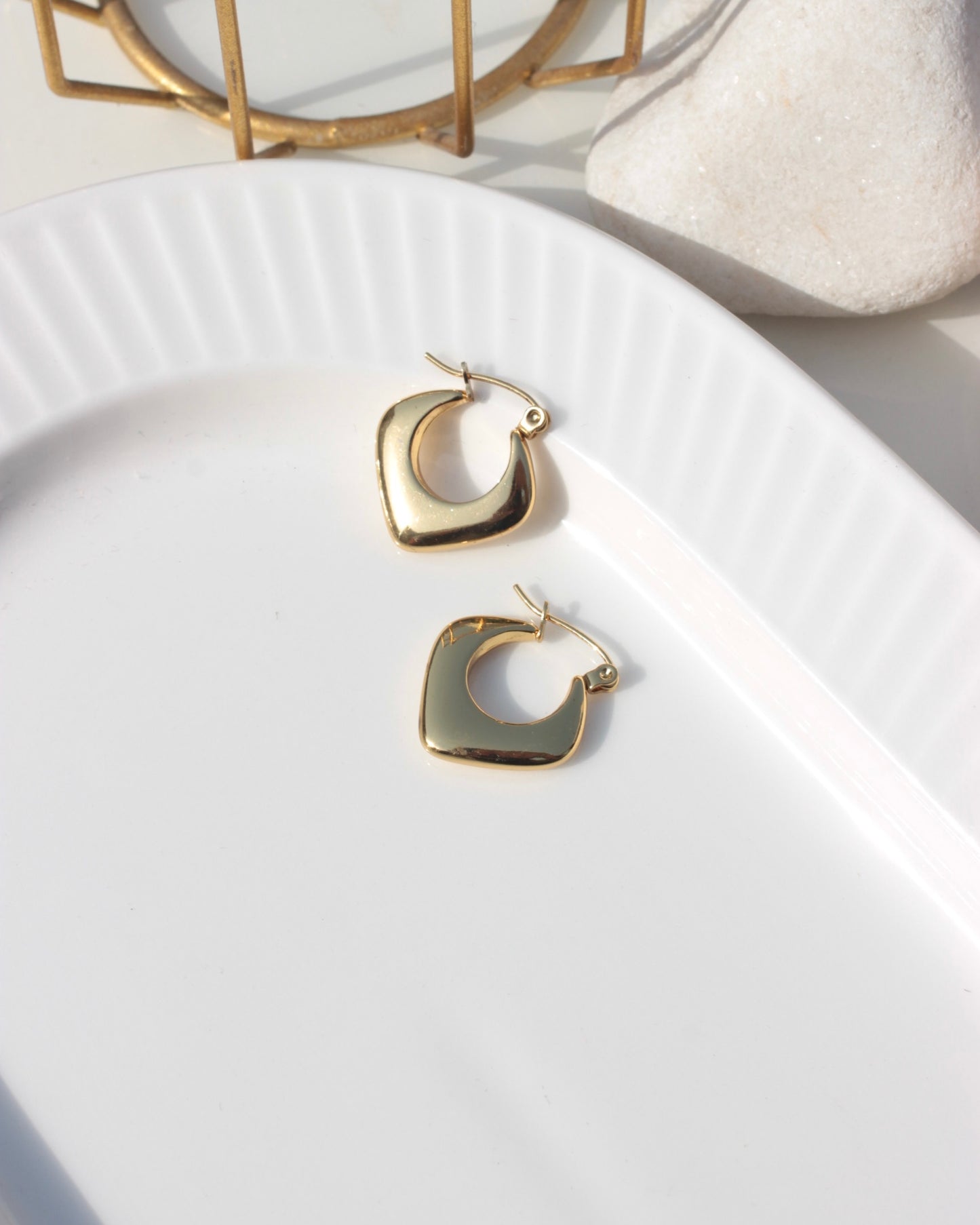 JEarrings 24K Gold Plated Earrings- 637
