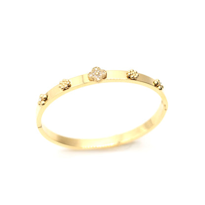 JBracelet- Non Tarnish - 24K Gold plated Anti Tarnish Everyday wear Bracelet- 111
