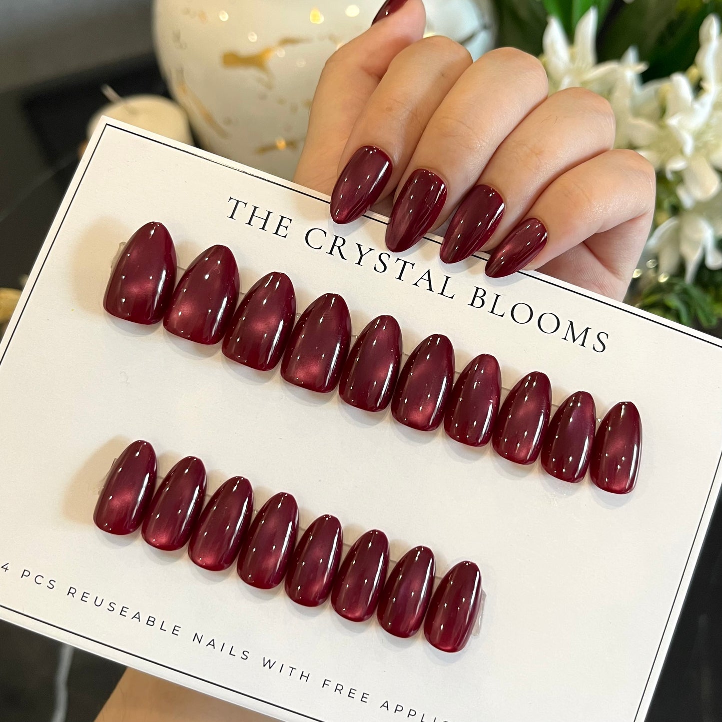 Cat eye Nails-MY 25 S- Free 24pc Sticker Sheet included