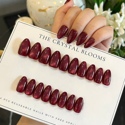 Cat eye Nails-MY 25 S- Free 24pc Sticker Sheet included
