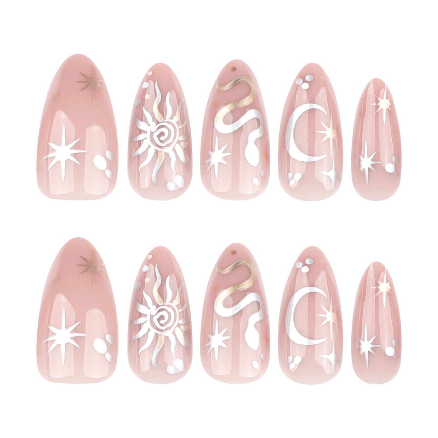 Nails-3676- Free 24pc Sticker Sheet  included