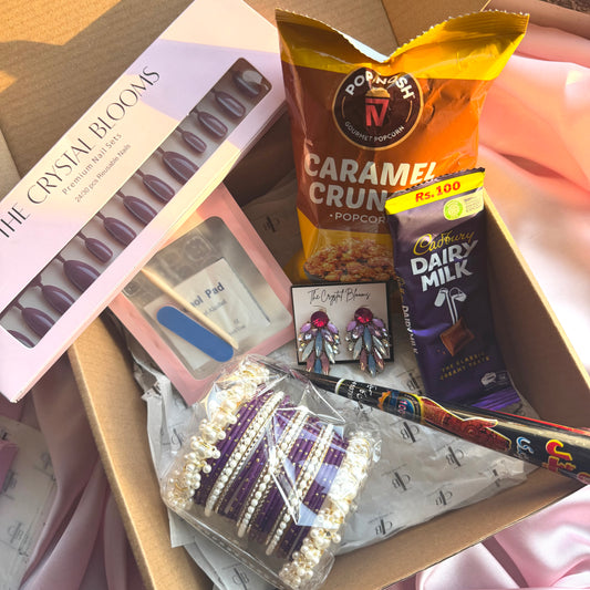 Eid Box - All products included- Purple Pastel Combo