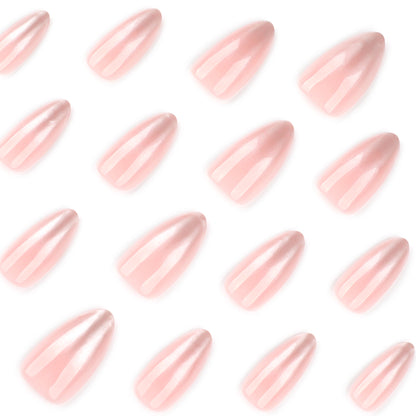 [Premium] Nails-3991-Medium Length Almond nails- Free 24 pc Sticker Sheet included