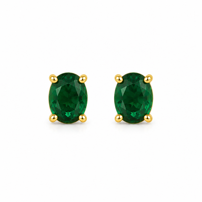 Crystal Haven Stud Earrings (N235)