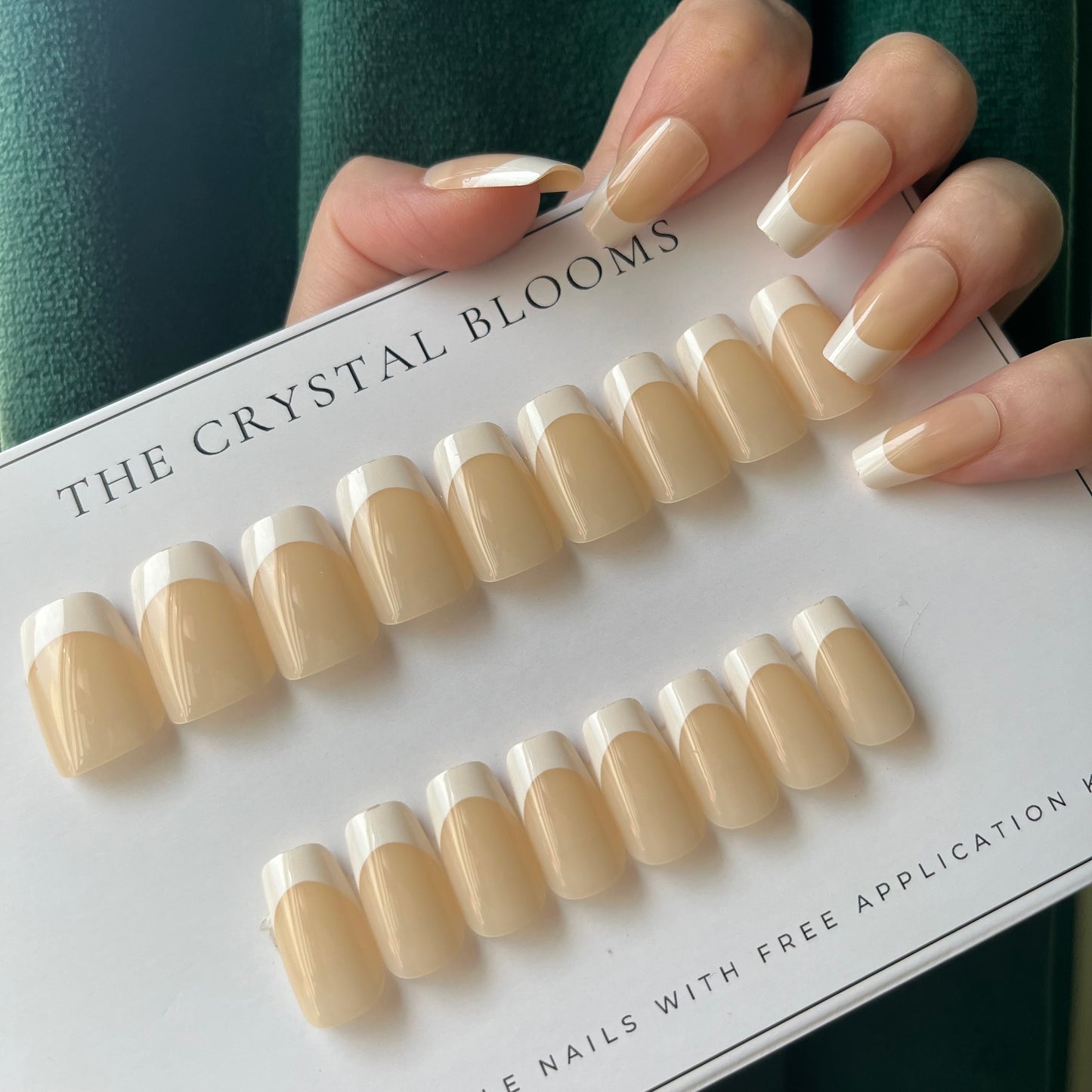 Nails-502W-Free 24pc Sticker Sheet included