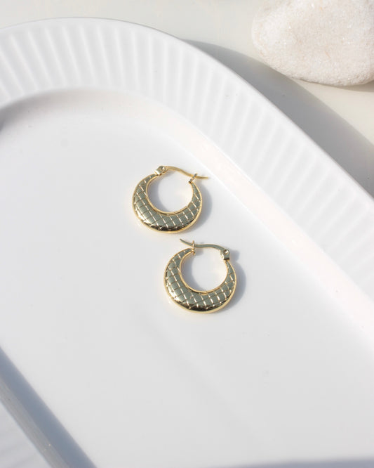 NJEarrings 24K Gold Plated Earrings- 630