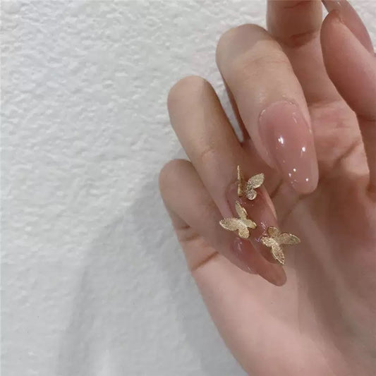 3D butterfly Nails -z015- Free 4 pc nail kit included