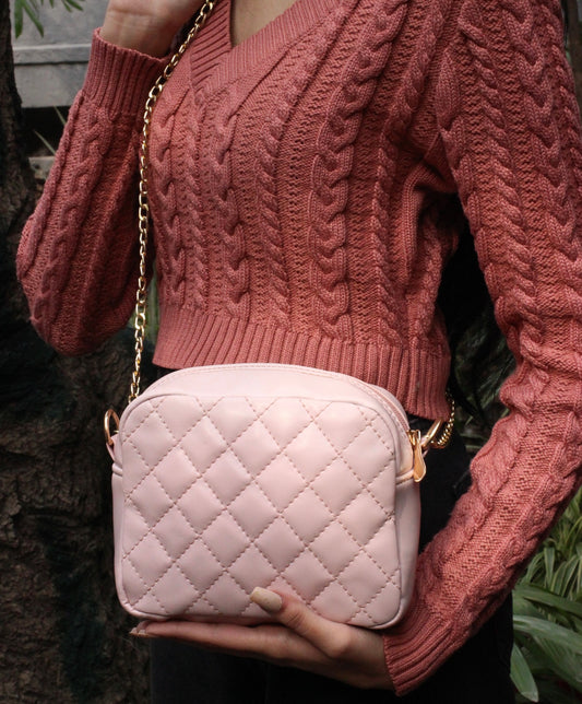 Plush - Mini soft Crossbag - Pink