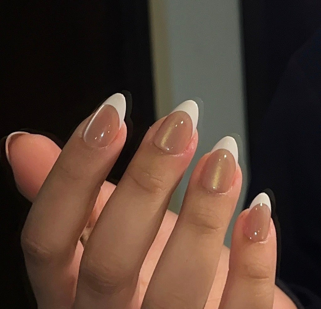 [PREMIUM] Handmade Cat-eye Reflective Nails-812- Free 24 pc Sticker Sheet  included