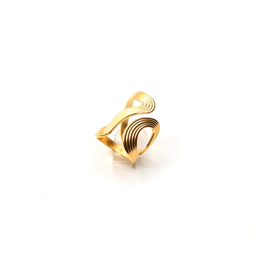 JRing-(4K Gold Plated)-AntiTarnish/HypoAllergic 440