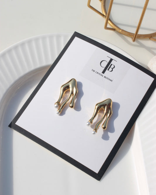 JEarrings 24K Gold Plated Earrings- 61