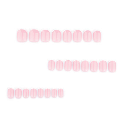Nails-3682-Short Length Square nails- Free 4 pc nail kit included