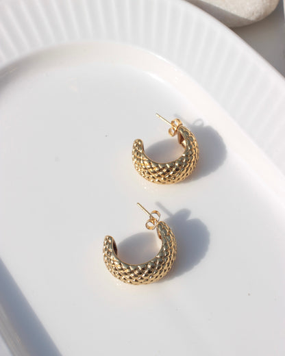 JEarrings 24K Gold Plated Earrings- 621