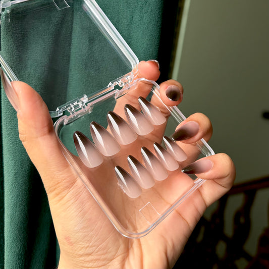 Nails-4172-Almond nails- Free 24 -pc Sticker Sheet  included