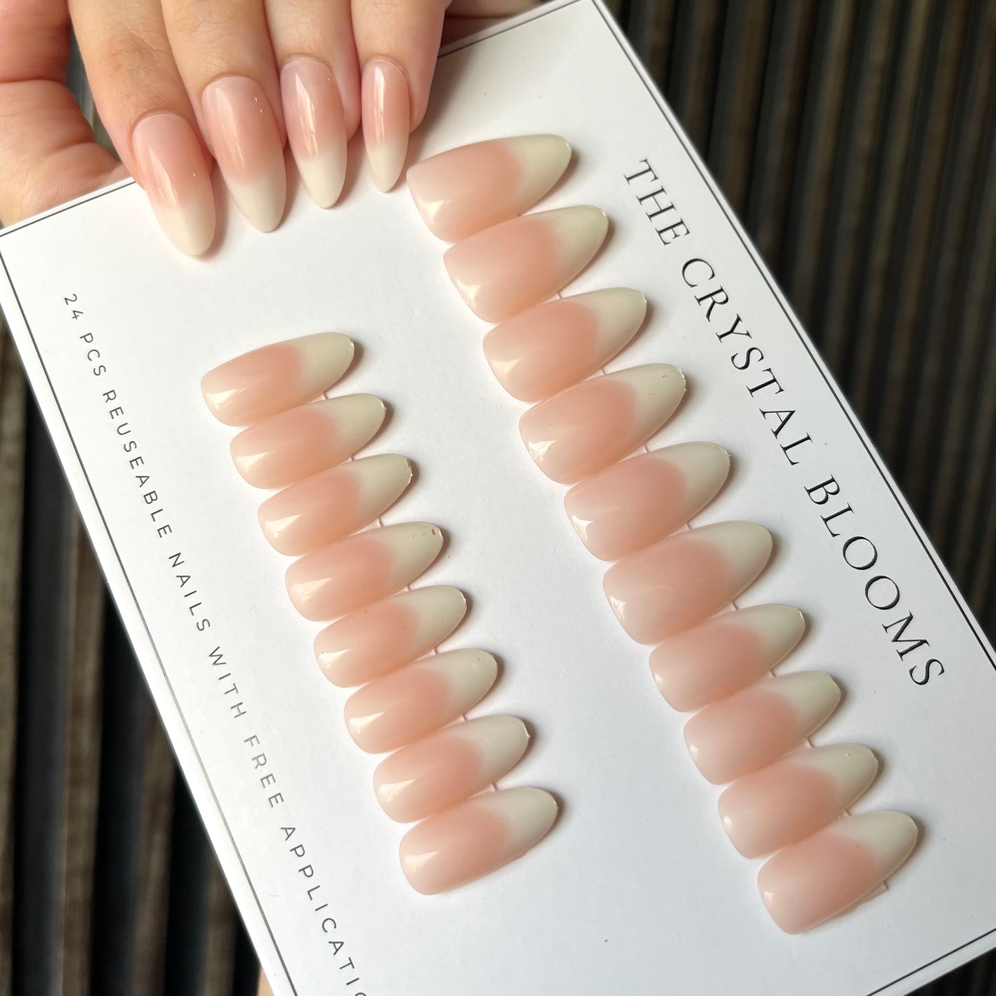 HYPER REALISTIC Nails-016-NWMZ- Free 24pc Sticker Sheet  included