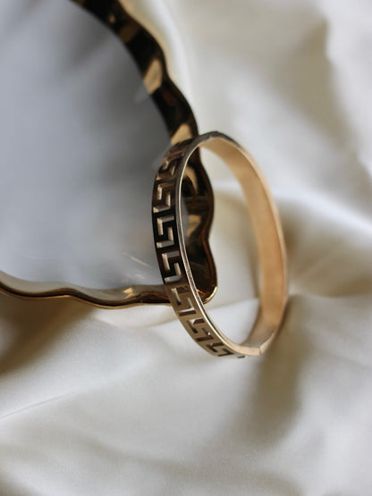 JBracelet- Non Tarnish - 24K Gold plated Anti Tarnish Everyday wear Bracelet-381