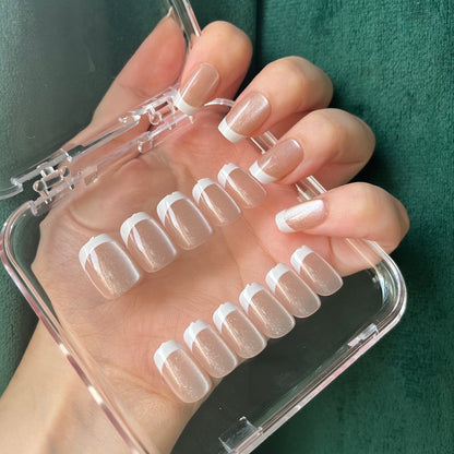 PREMIUM cat-eye Nails-3173T-Free 24pc Sticker Sheet included