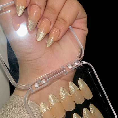 [PREMIUM] Handmade Cat-eye Reflective Nails-2005- Free 24 pc Sticker Sheet  included