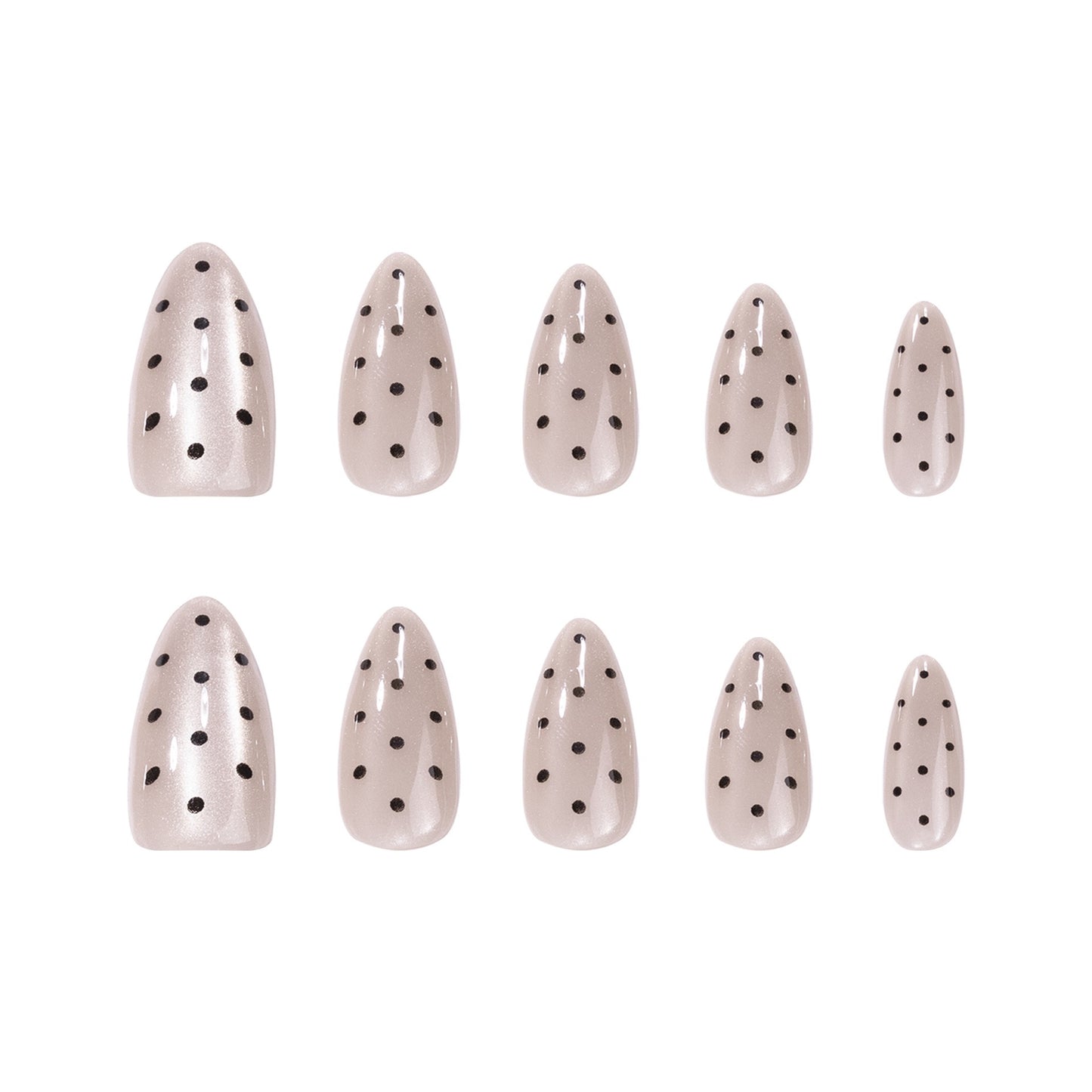 Nails-4399-Almond nails- Free 24pc Sticker Sheet included