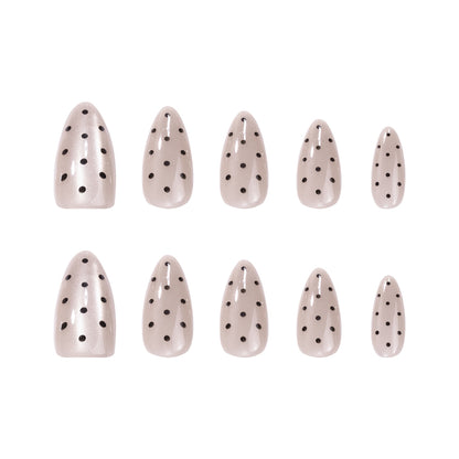 Nails-4399-Almond nails- Free 24pc Sticker Sheet included