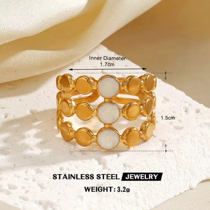 NJRing-(24K Gold Plated)-AntiTarnish/HypoAllergic-416E
