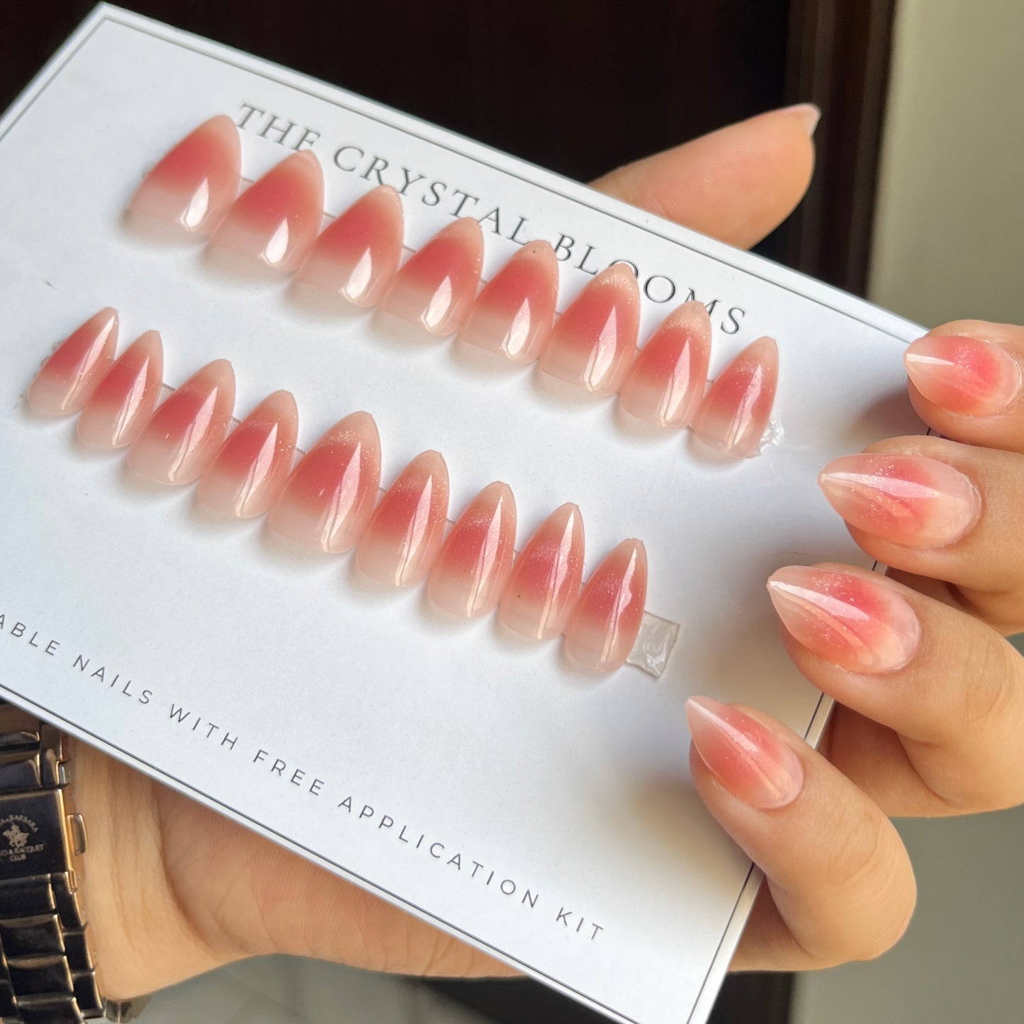 Reflective Cat-eye Nails -1988-Free 24 -pc Sticker Sheet  included