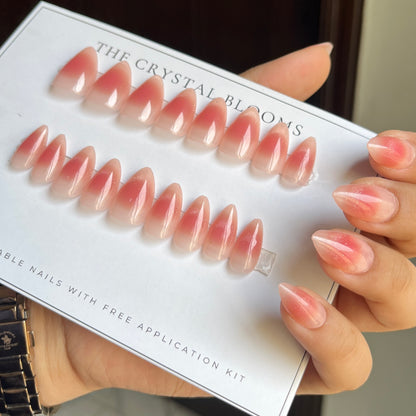 Reflective Cat-eye Nails -1988-Free 24 -pc Sticker Sheet  included