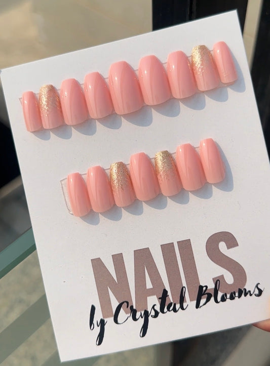 Fake Nails Pack of 24 - PC1236 - FREE Nail-kit included with this Nails pack