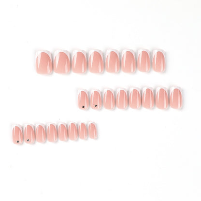 Nails-2370- Square French Nails