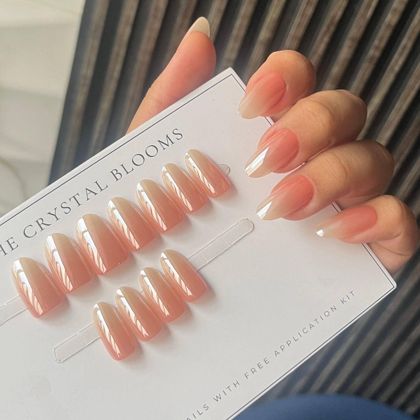 [PREMIUM] Handmade Ombre Chrome Nails-807/Dxr01-n