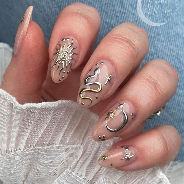 Nails-3676- Free 24pc Sticker Sheet  included