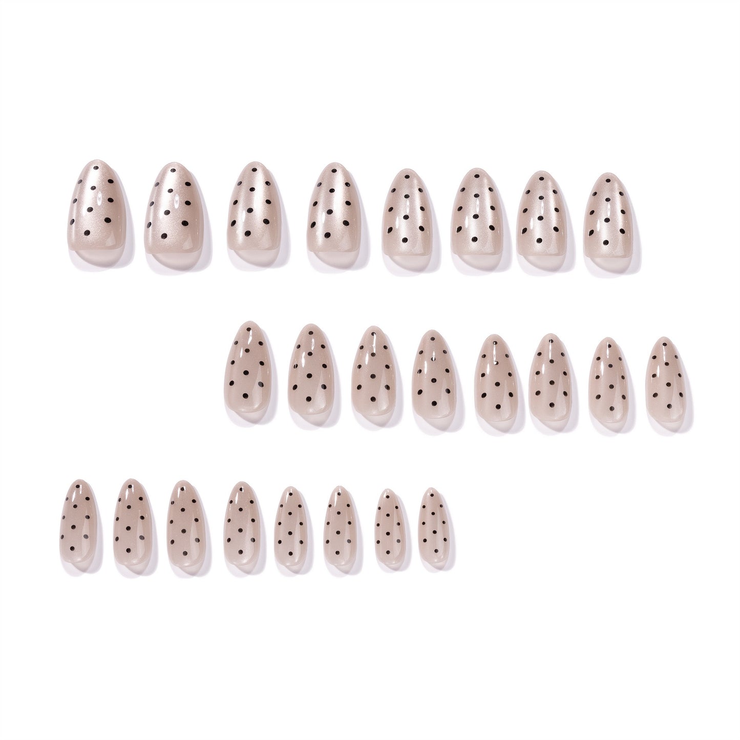 Nails-4399-Almond nails- Free 24pc Sticker Sheet included