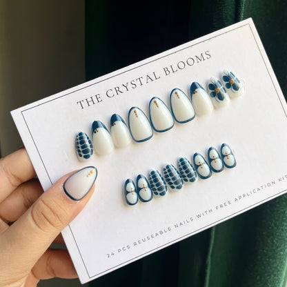 Nails-073-Free 24 -pc Sticker Sheet included