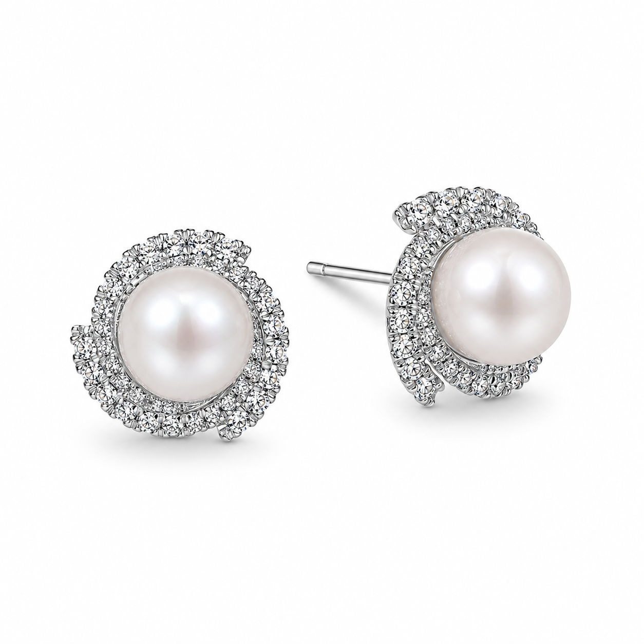 Luxe Shine Stud Earrings (N202)