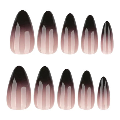 Nails-4172-Almond nails- Free 24 -pc Sticker Sheet  included