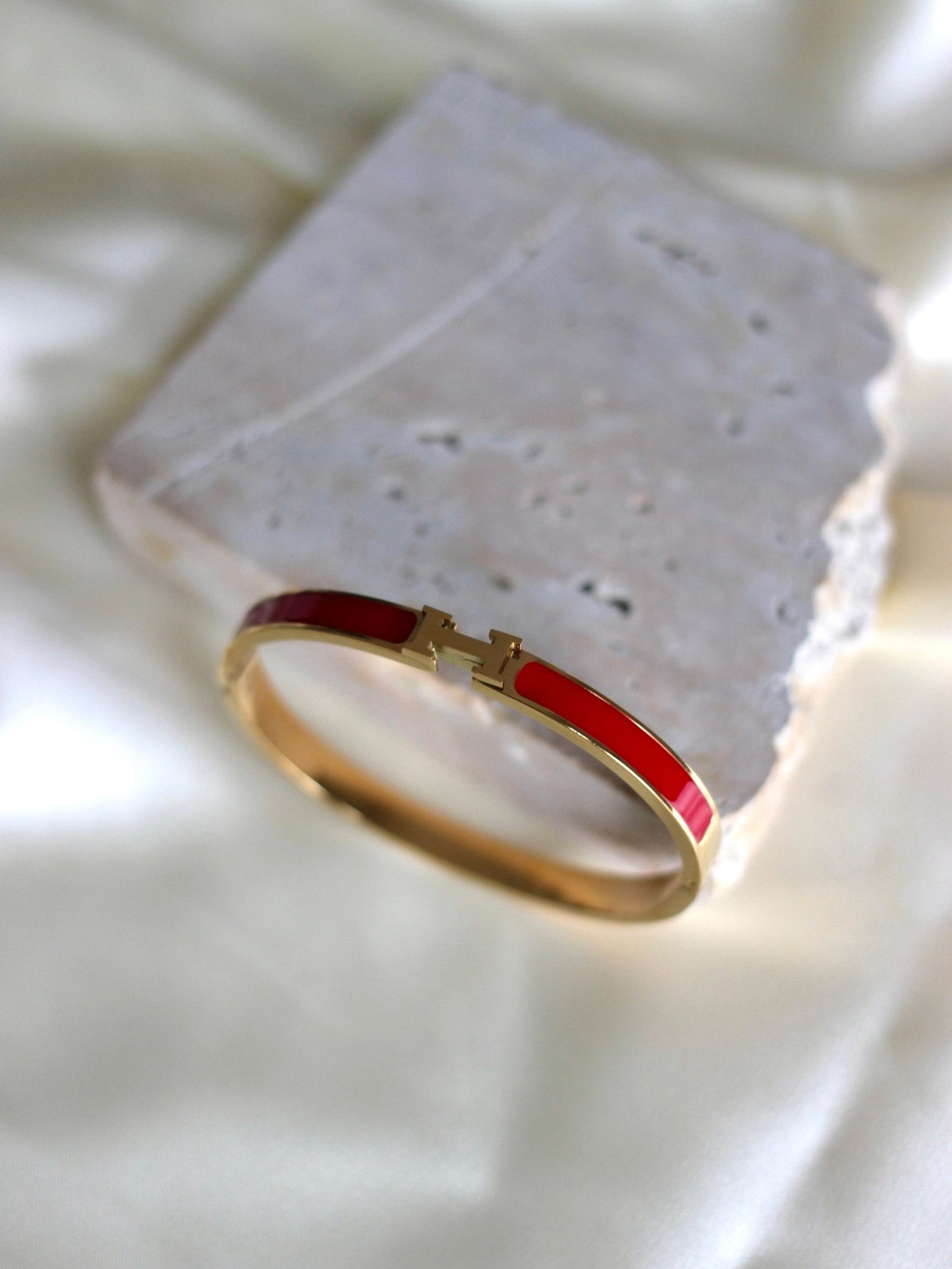 JBracelet- Non Tarnish - 24K Gold plated Anti Tarnish Everyday wear Bracelet- 365
