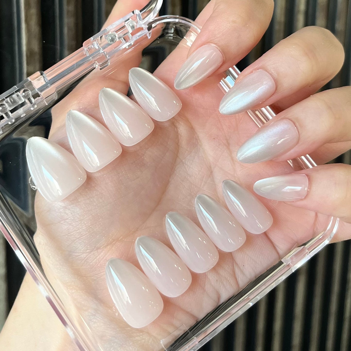 Nails-1274T- Hyper realistic nails- Free 24pc Sticker Sheet included