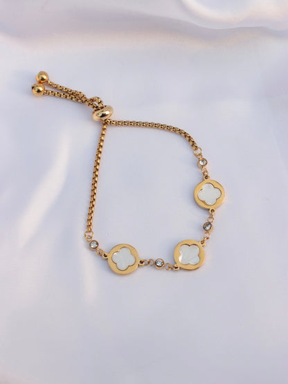 JBracelet- Non Tarnish - 24K Gold plated Anti Tarnish Everyday wear Bracelet- 369