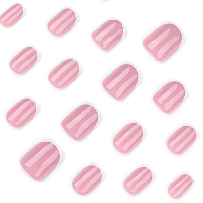 Nails-3940- short french nails