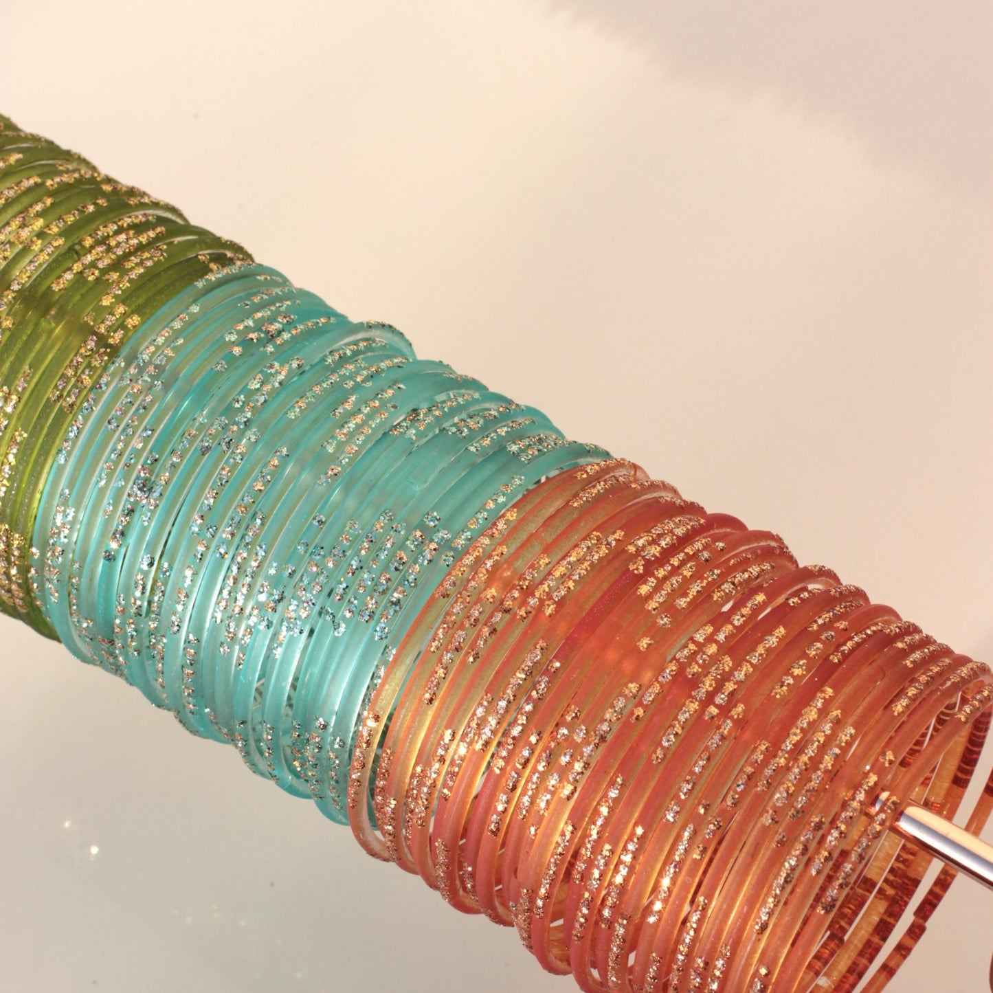 (Choose colour) Jellin- Viral Handmade Glass Bangles