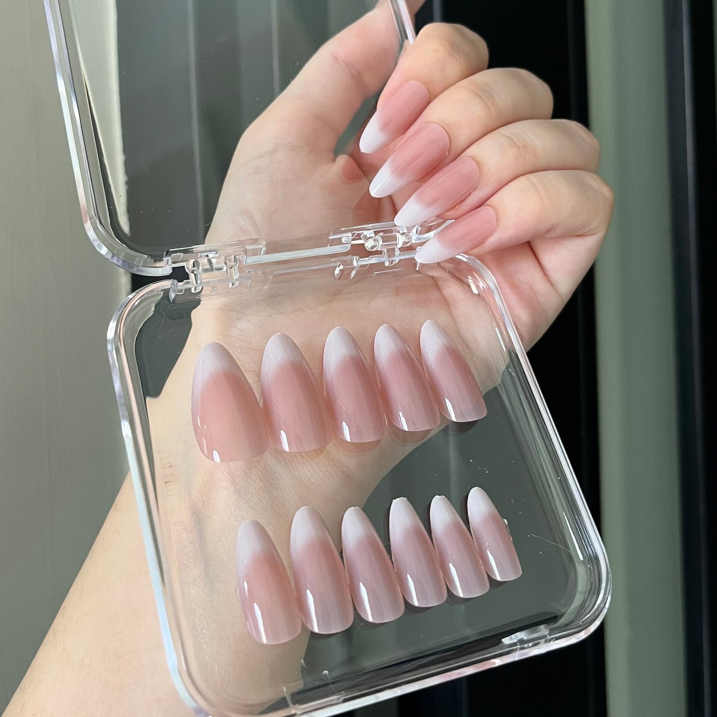 HYPER REALISTIC Nails-206 H- Free 24pc Sticker Sheet included