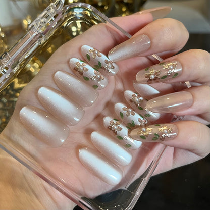 PREMIUM cat-eye Nails-1616T-Free 24pc Sticker Sheet included