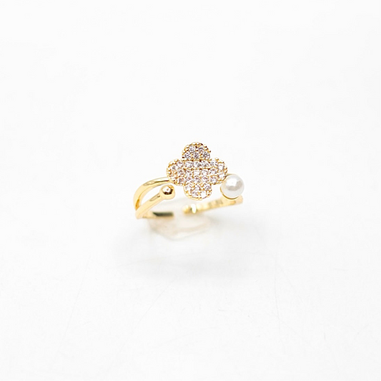 JRing-(4K Gold Plated)-AntiTarnish/HypoAllergic- (ADJUSTABLE SIZE)428
