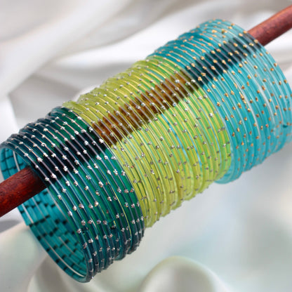 (Choose colour) Aiyna- Viral Handmade Glass Bangles