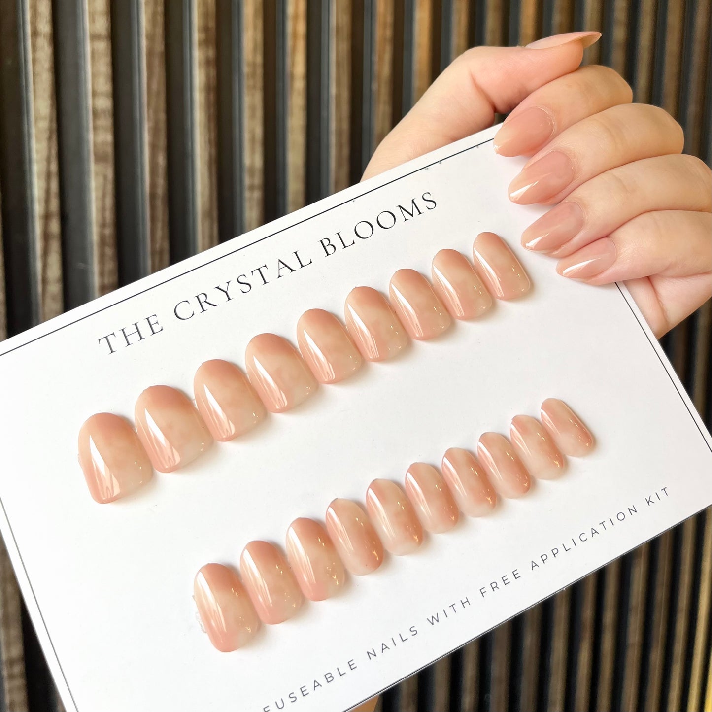 Nails-4103-Almond nails- Free 24 -pc Sticker Sheet  included