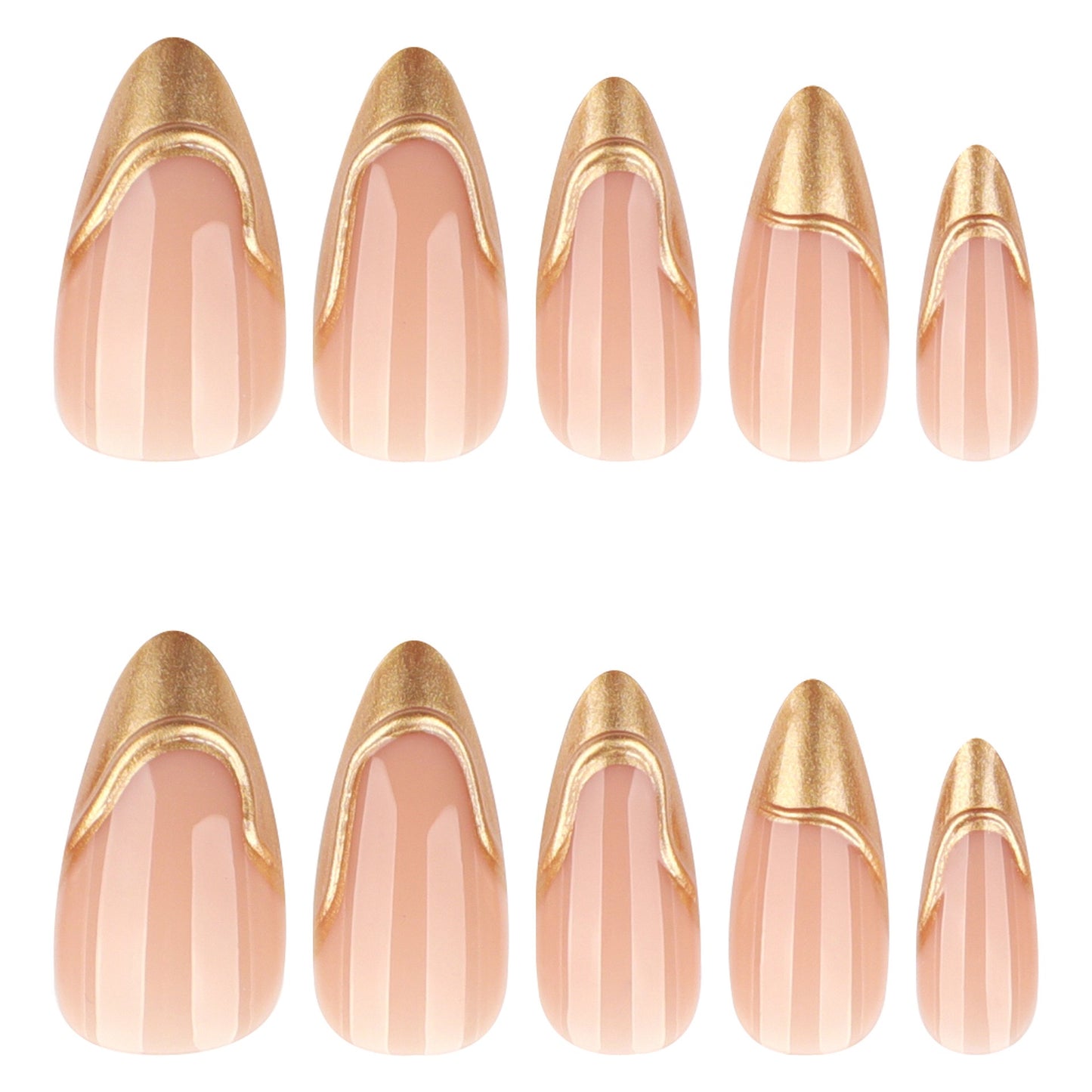 [PREMIUM] Cat eye Glitter Nails-019-4201- Free 24pc Sticker Sheet  included