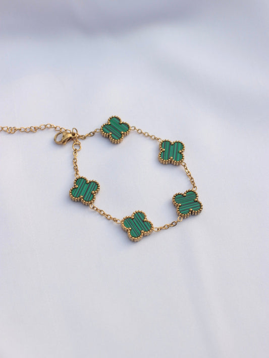 JBracelet- Non Tarnish - 24K Gold plated Anti Tarnish Everyday wear Bracelet- 252