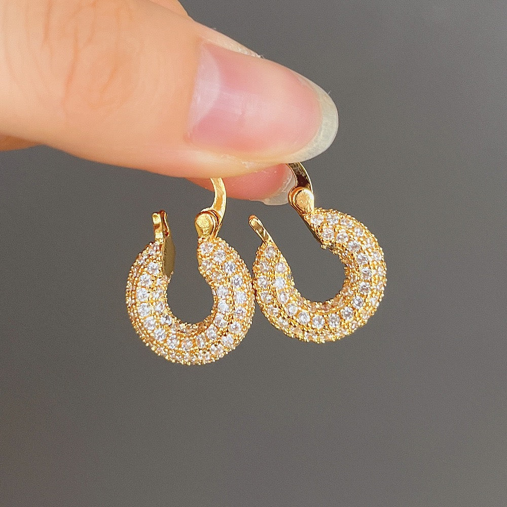 JEarringsPremium- 134 (Zircon hoops)