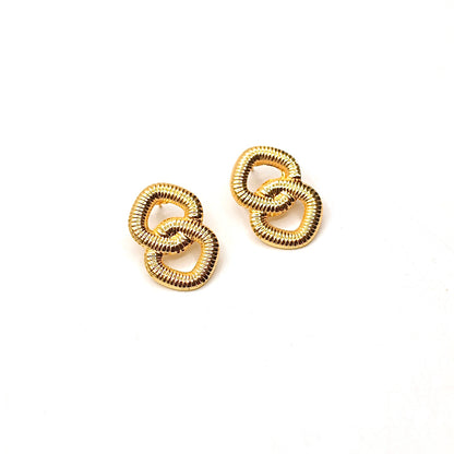 JEarrings-(4K Gold Plated)-AntiTarnish/HypoAllergic - 177